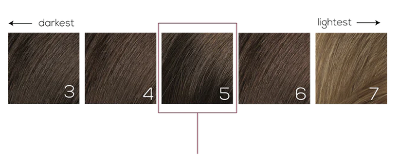 Hair Color Chart Explanation